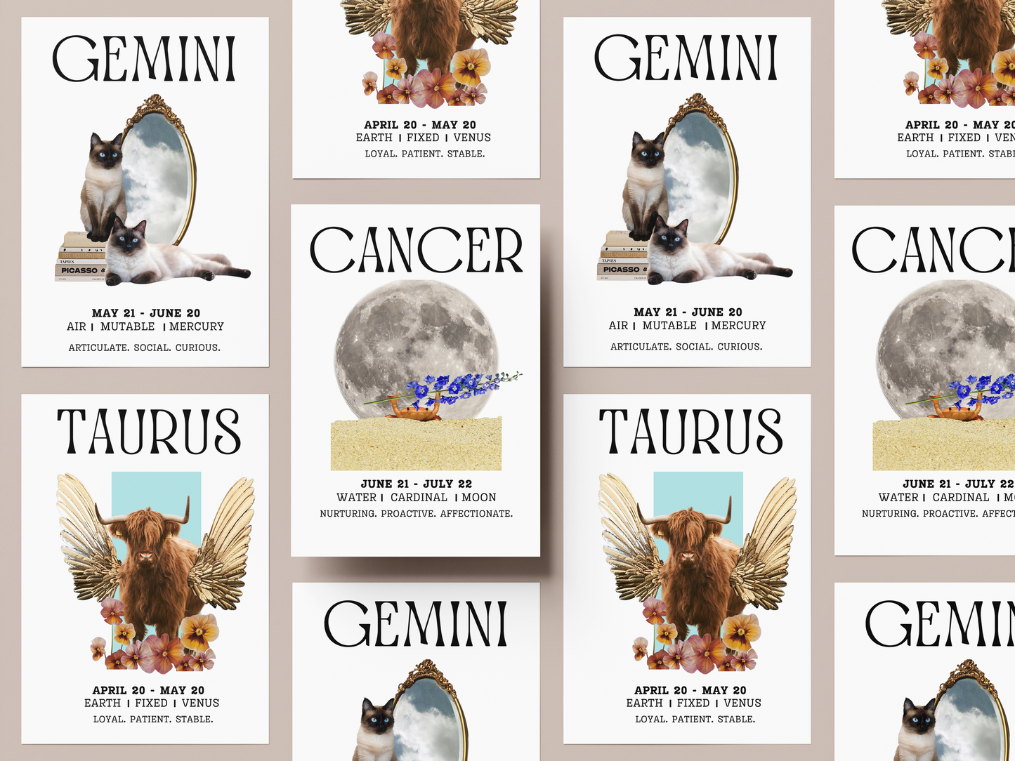 Astrology Birthday Cards